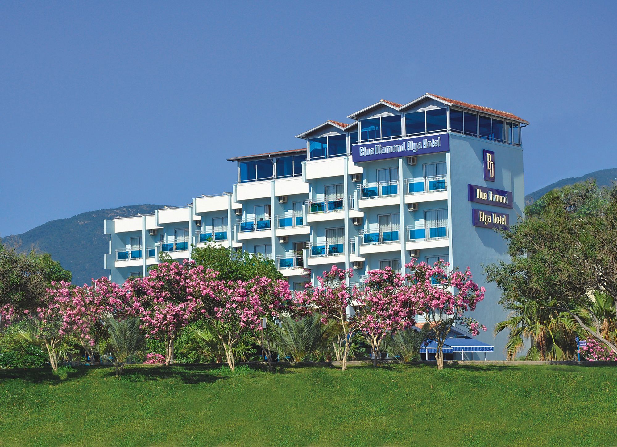 Blue Diamond Alya Hotel Alanya Bagian luar foto